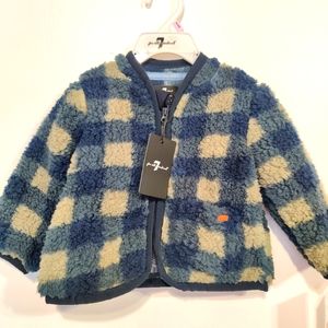 7 for All Mankind Sheep Baby Jacket